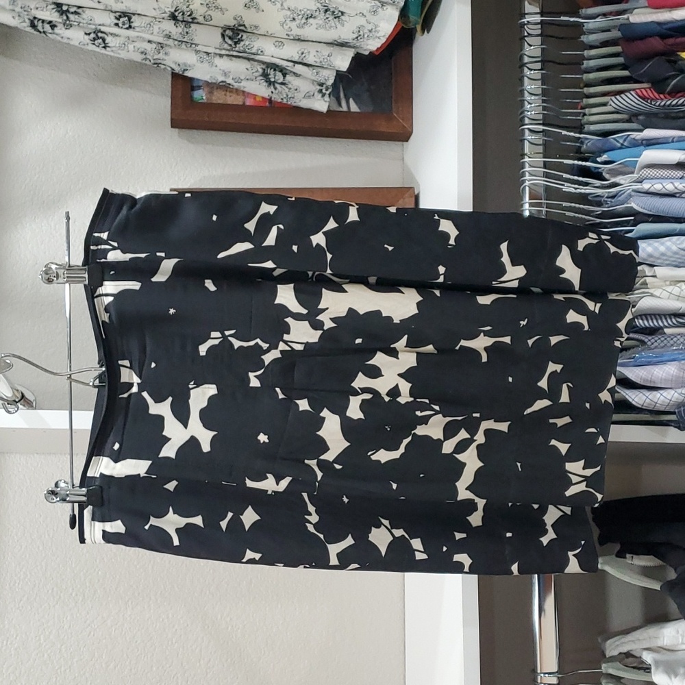 Black and white skirt